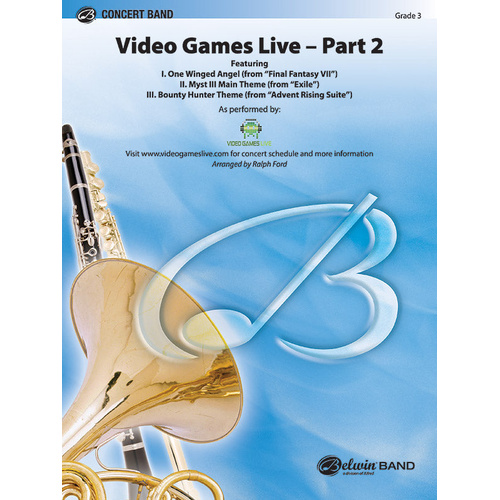 Video Games Live Part 2 Concert Band Sheet Music