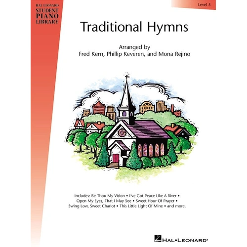 Hal Leonard Traditional Hymns Book 5 for Piano - Level 5, 40 Pages
