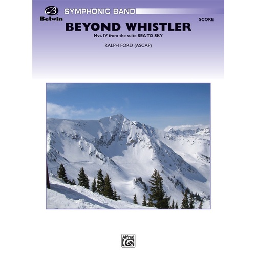 Beyond Whistler Concert Band Sheet Music Grade 5
