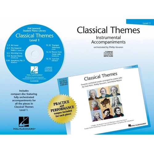 Classical Themes Level 1 CD by Hal Leonard