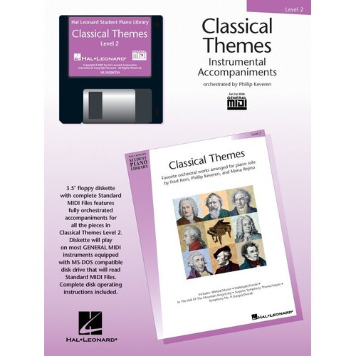 HLSPL Classical Themes 2 Midi (MIDI Disk Only)