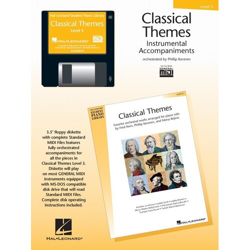 HLSPL Classical Themes 3 Midi (MIDI Disk Only)