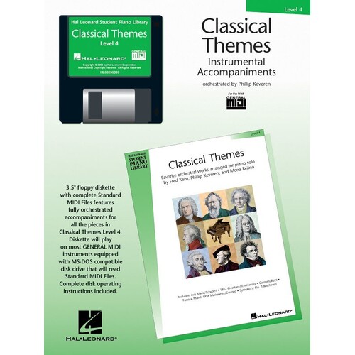 HLSPL Classical Themes 4 Midi (MIDI Disk Only)