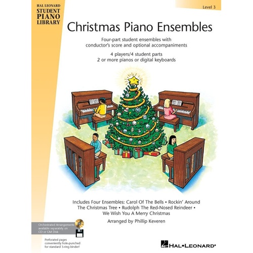 Christmas Piano Ensembles - Level 3 by Hal Leonard