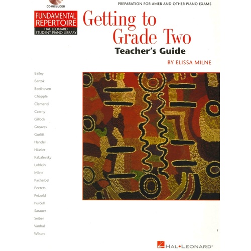 HLSPL Getting To Grade Two Teachers Guide Book/CD (Softcover Book/CD)