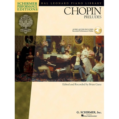 Chopin - Preludes Piano Schirmer Performance Editions