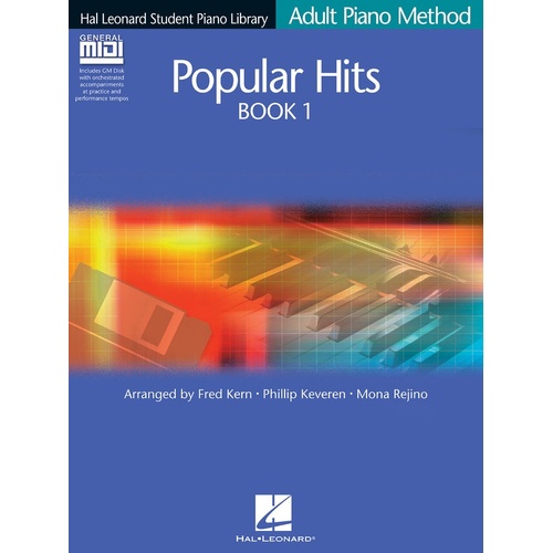 HLSPL Adult Piano Popular Hits 1 Book/Midi (Softcover Book/MIDI Disk)