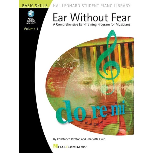 Hal Leonard Ear Without Fear Volume 1 BK/CD for Piano