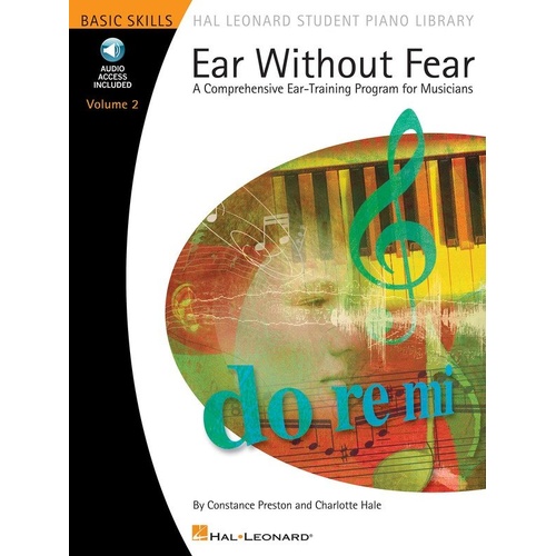 Ear Without Fear, Volume 2 - Hal Leonard Student Piano Library