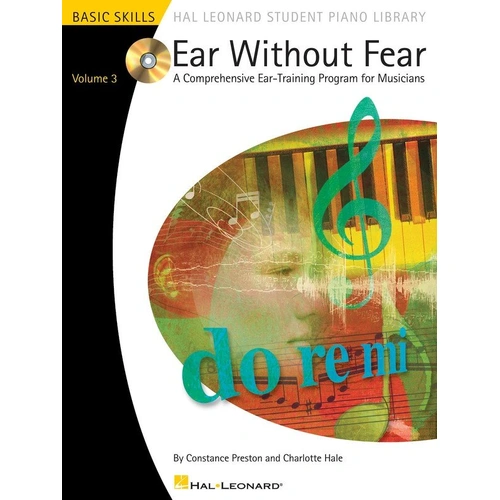 Ear Without Fear Volume 3 BK/CD by Hal Leonard for Piano
