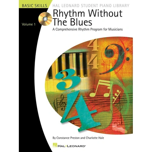 Rhythm Without the Blues Volume 1 BK/CD - Hal Leonard Student Piano Library