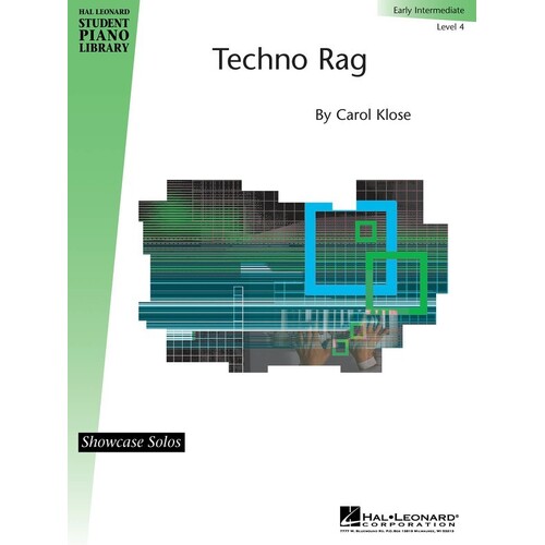 Techno Rag HLSPL Early Intermediate Piano Solo 