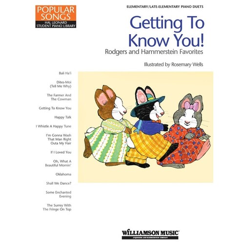 HLSPL Getting To Know You Piano Duets (Softcover Book)