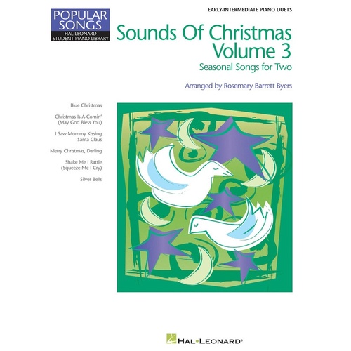 HLSPL Sounds Of Christmas Volume 3 1 Piano 4 Hands (Softcover Book)