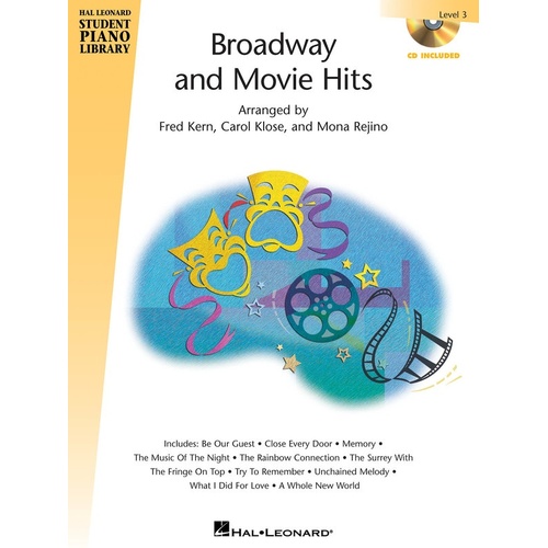 HLSPL Broadway and Movie Hits Lvl 3 Book/CD 