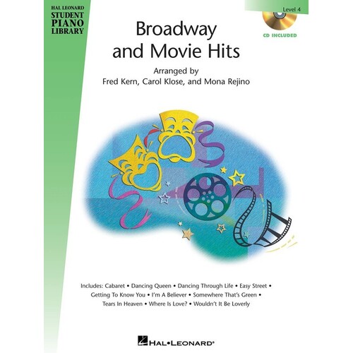 HLSPL Broadway And Movie Hits Level 4 Book/CD 