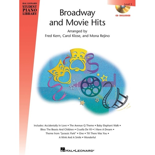 Broadway and Movie Hits Level 5 Book/CD Pack