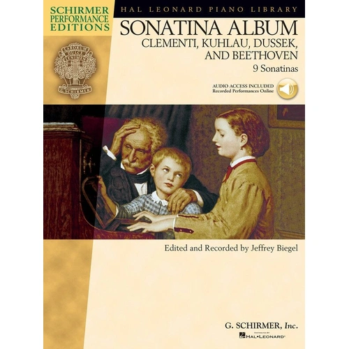 Sonatina Album for Piano - Classical Period Sonatinas by Beethoven, Clementi, Dussek, Kuhlau, Includes Online Audio Access