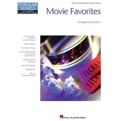 HLSPL Movie Favorites Early Inter Piano Solos (Softcover Book)