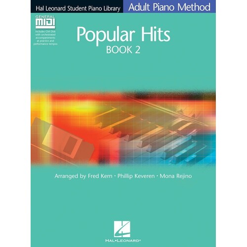 HLSPL Adult Piano Popular Hits 2 Book/Midi (Softcover Book/MIDI Disk)