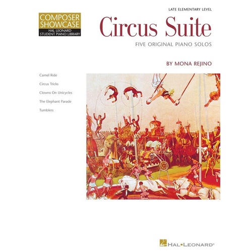 Rejino Circus Suite 5 Original Piano Solos Late Elementary