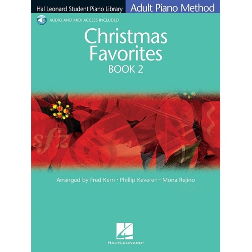 Hal Leonard Adult Christmas Favorites Book 2 Book/CD Pack for Piano