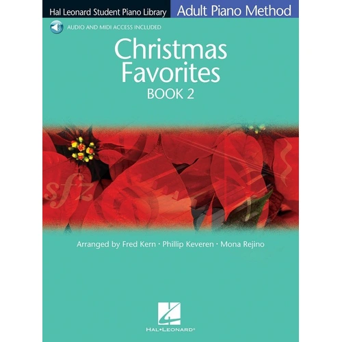 HLSPL Adult Christmas Favorites Book 2 Book/CD Pack for Piano