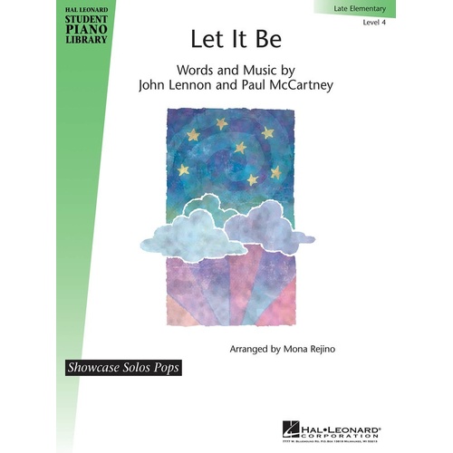 Let It Be S/S HLSPL Showcase Solos Pop (Sheet Music)
