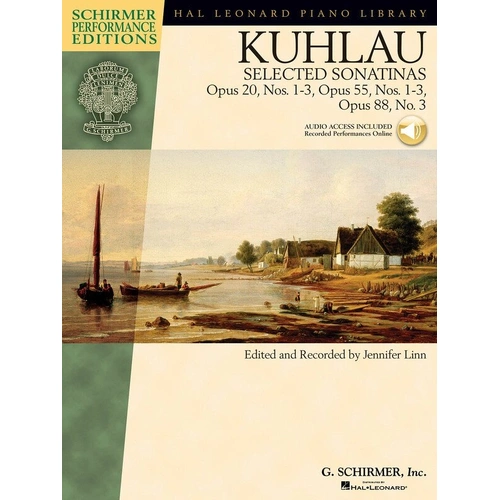 Kuhlau - Selected Sonatinas for Piano, 96 Pages, Schirmer Performance Editions