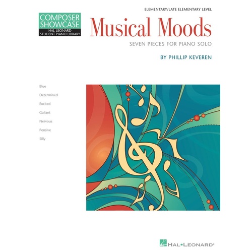 HLSPL Musical Moods Seven Pieces Elem Ps (Softcover Book)