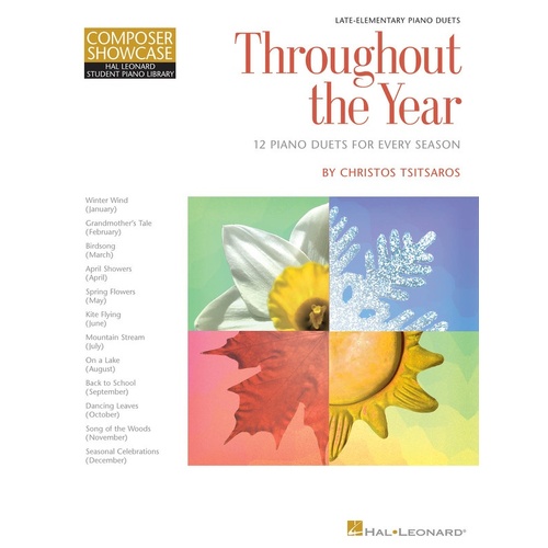 HLSPL Throughout The Year Piano Duets (Softcover Book)