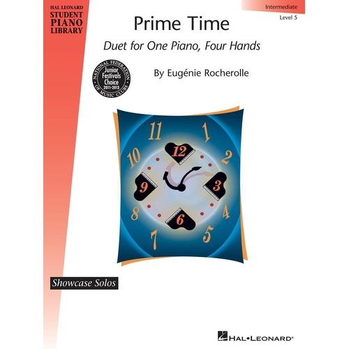 HLSPL Prime Time Piano Duet Lvl 5 (Softcover Book)