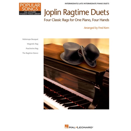 Joplin Ragtime Duets HLSPL Popular Songs (Softcover Book)