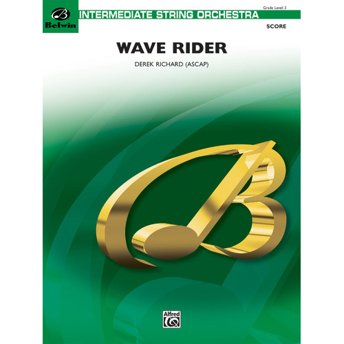 Wave Rider (BIS) GR 3 String Orchestra Sheet Music