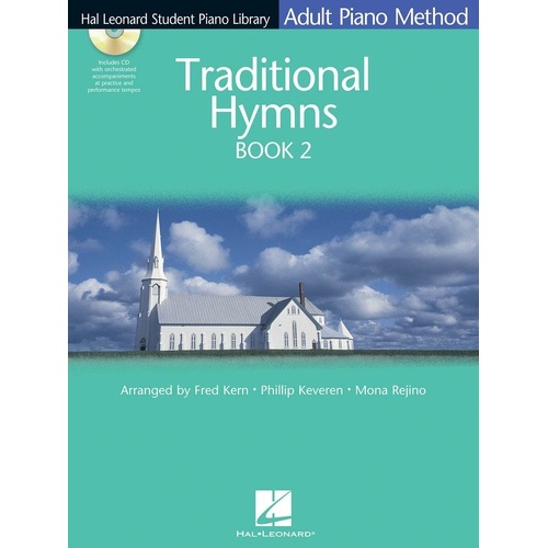 HLSPL Adult Traditional Hymns Book 2 with CD - Piano Method, 32 Pages