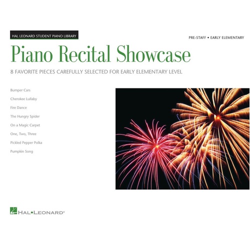 Piano Recital Showcase Pre-Staff HLSPL (Softcover Book)