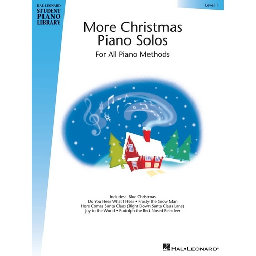 More Christmas Piano Solos Level 1 by Hal Leonard