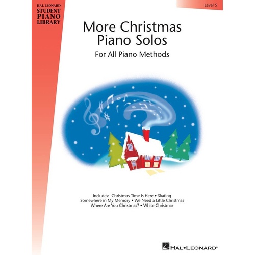More Christmas Piano Solos Level 5 by Hal Leonard