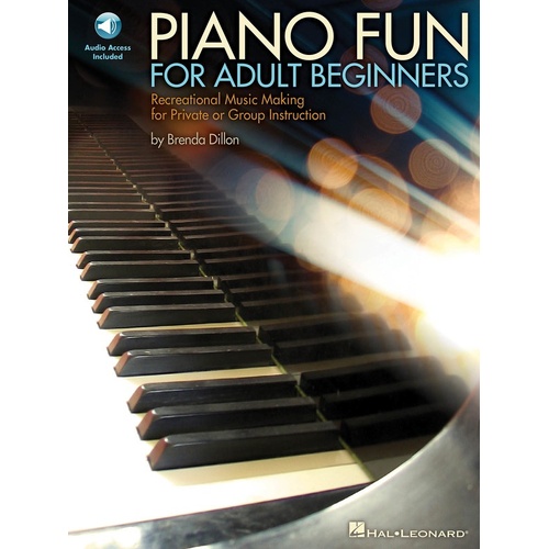 Piano Fun For Adult Beginners Book/Online Audio (Softcover Book/Online Audio)
