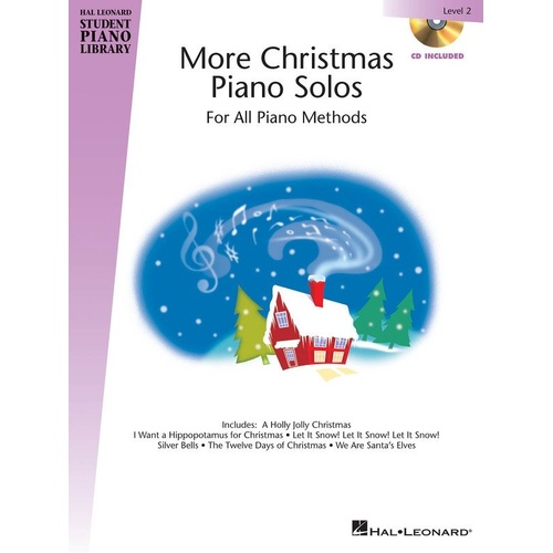 More Christmas Piano Solos Level 2 Book/CD Pack
