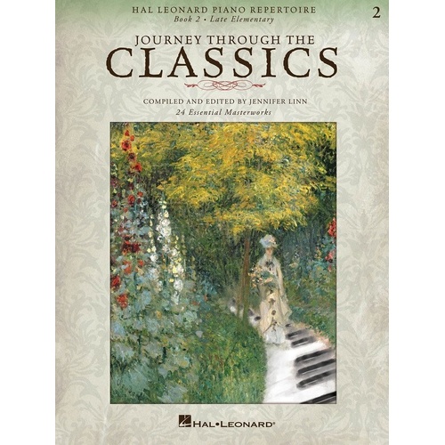 Journey Through the Classics: Book 2 Late Elementary for Piano Solo