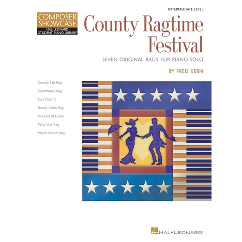 County Ragtime Festival Piano Solos by Fred Kern