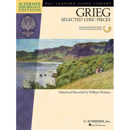 Grieg - Selected Lyric Pieces for Piano, Schirmer Performance Editions, 68 Pages, Piano Solo