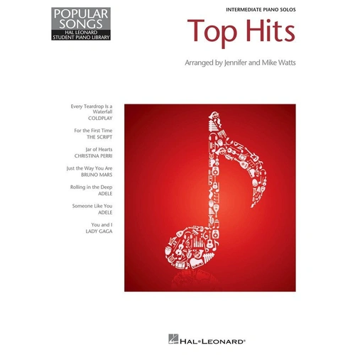 Hal Leonard Top Hits Intermediate Piano Solos - 56 Pages