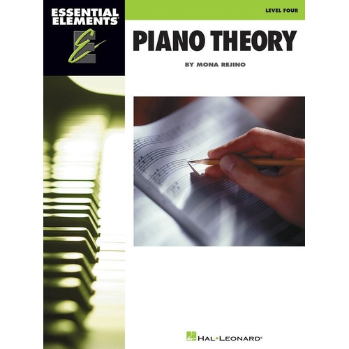 Essential Elements Piano Theory Level 4