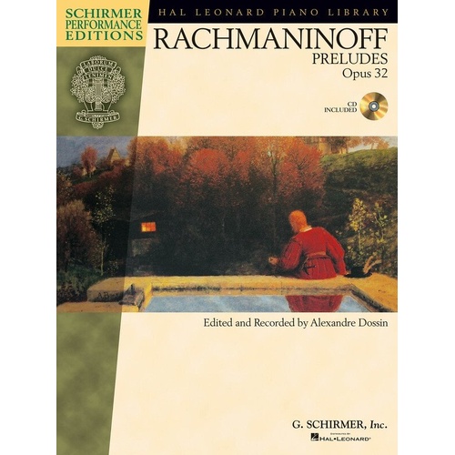 Rachmaninoff - Preludes Op. 32 Piano Solo Schirmer Performance Edition 76 Pages