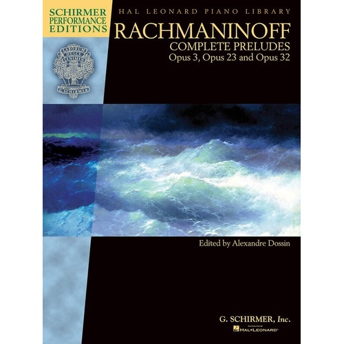Complete Preludes for Piano Op 3 23 32 Schirmer Performance Editions