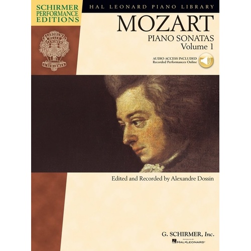 Mozart - Piano Sonatas Vol 1 Schirmer Performance Edition