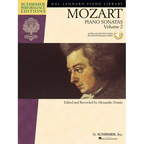Mozart - Piano Sonatas Volume 2 Schirmer Performance Edition 236 Pages