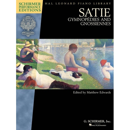 Satie - Gymnopédies and Gnossiennes Piano Book, 32 Pages, Schirmer Performance Editions